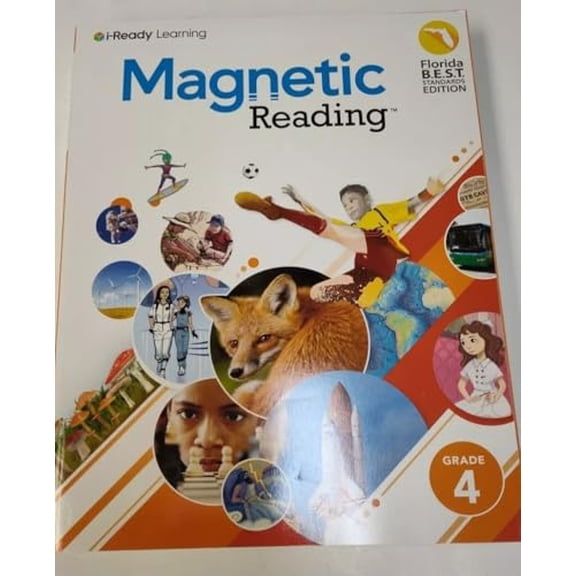 Pre-Owned I-Ready Learning Magnetic Reading, Florida B.E.S.T. Standards Edition, Grade 4, 9781728053035, 172805303X, Paperback, Florida B.e.s.t. Standards Edition edition