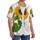 thumbnail image 2 of Fotbe Plump Sunflower And Sketch Camisa Estampada de Manga Corta para Hombre, Casual de Verano, Estilo Playero, Sin Arrugas-3X-Large, 2 of 5