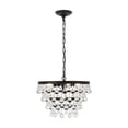 thumbnail image 3 of Living District LD5016D17BK Kora 5 Light Black Ceiling Pendant, 3 of 4