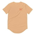 thumbnail image 5 of Royalty Men's Extra Long Curved Hem T-Shirt, 5 of 10