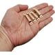 thumbnail image 3 of Colgadores para cuadros con dientes de sierra, gancho para colgar cuadros pequeños de 100 uds, colgadores dorados para cuadros con tornillos, soluciones para colgar cuadros, herrajes para colgar, 3 of 5