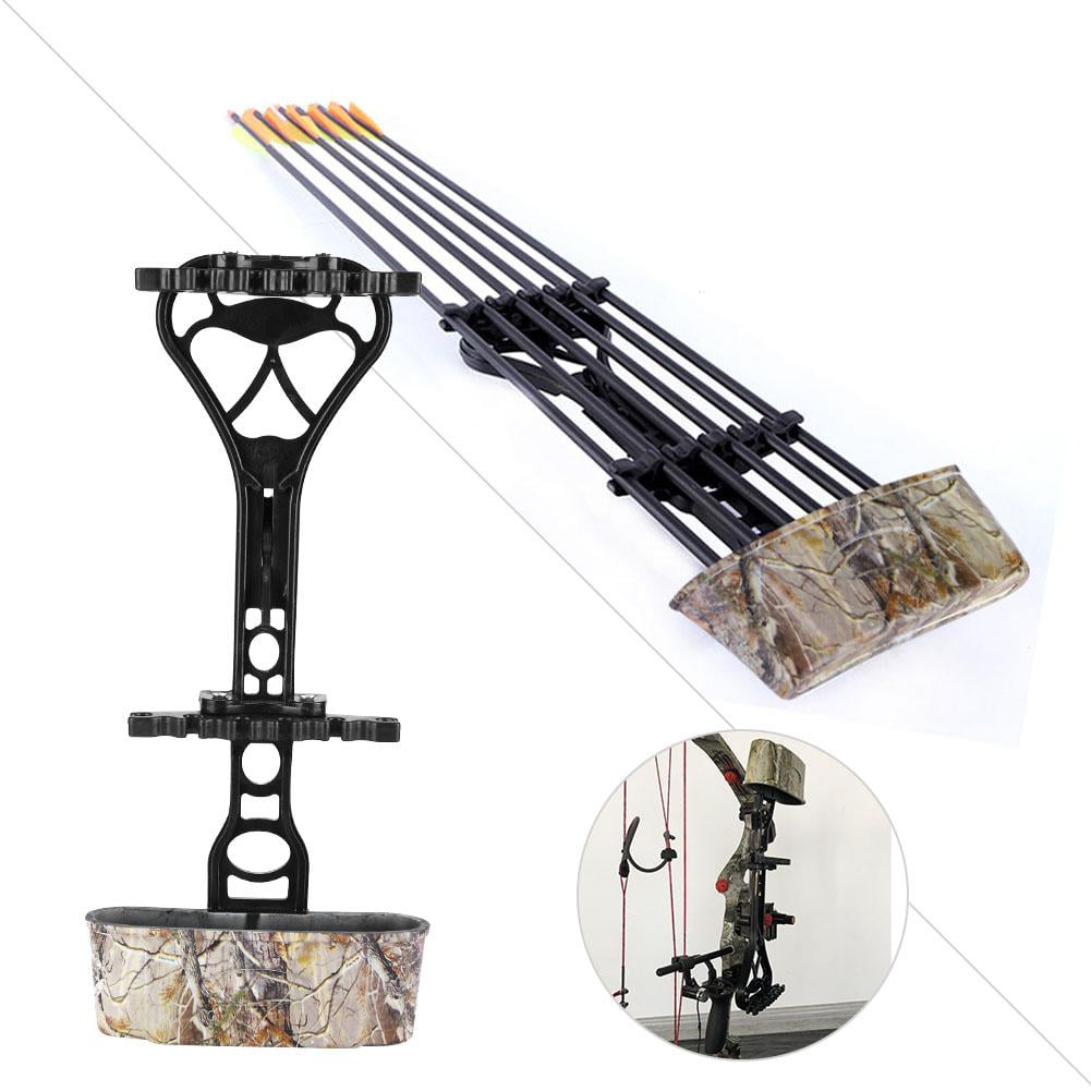 archery 5 Arrow Quiver Black for compound bow hunting&shooting 