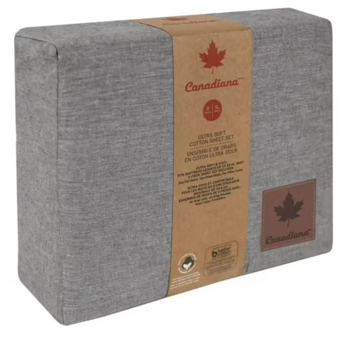 Canadiana 4 Piece Ultra Soft Cotton Sheet Set