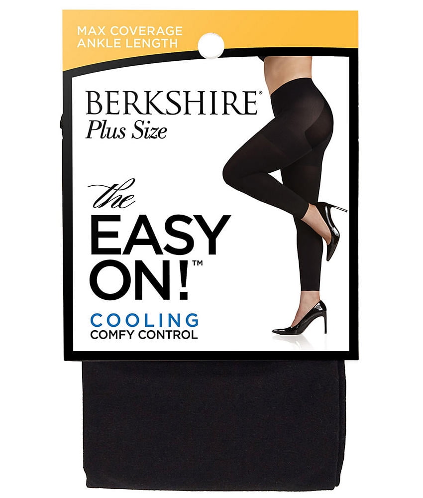 Forhandle Afslut Indtil nu Berkshire Plus Size Easy-On Max Coverage Footless Tights – Black, 1X-2X -  Walmart.com