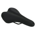 thumbnail image 1 of Asiento de bicicleta grueso, esponja de alta elasticidad, cómodo, impermeable, negro, sillín de bicicleta para bicicleta de carretera y montaña, 1 of 10