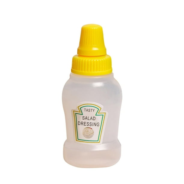 Condiment Bottles Mini Ketchup Bottles Empty Multifunctional with Cap