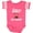 Football Pink and White, variant on Inktastic Future Soil Scientist Boys or Girls Baby Bodysuit
