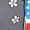 Grey, variant on Girls' 4th of July Short Sleeve T-Shirt with American Flag Print, Comfortable Cotton Round Neck Tee for Everyday Wear & Party Outfits (2-12 Years)