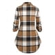thumbnail image 2 of Bolsillos Dobles Talla Extra Rosegal  Chaquetas de talla grande, 2 of 5