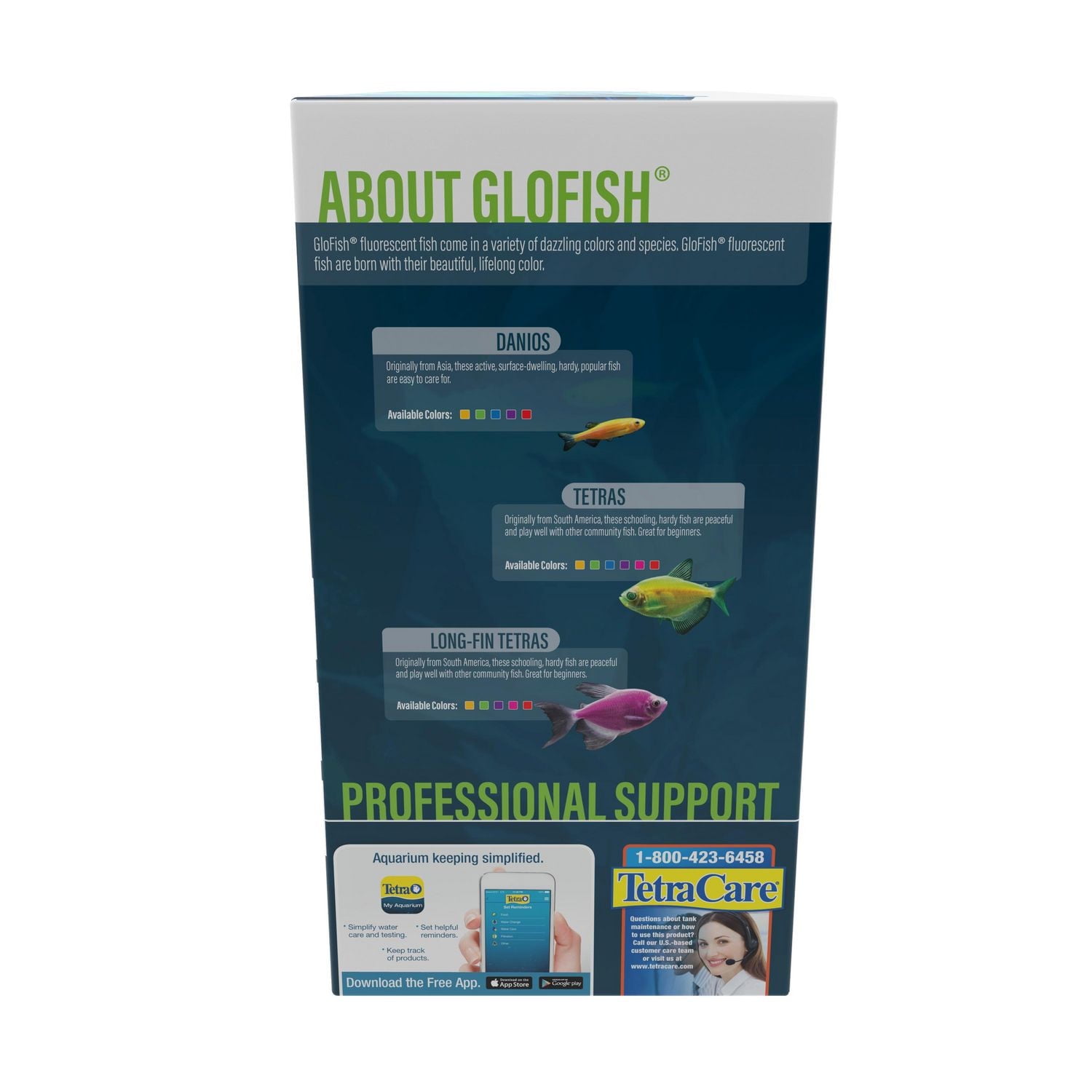 GloFish Half-Moon Bubbling Aquarium Kit, LED 3 gal