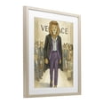 thumbnail image 2 of Stupell Industries Victorian Fashion Runway Lion Birch Framed Print Under Glass, 17 x 21, by Grotto Studios, 2 of 8