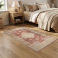 thumbnail image 2 of ODIKA 5'x7' Ultra-Soft Area Rug, Geometric Contemporary Abstract Distressed Vintage Assorted None Washable, Bare feet friendly, Silk-Touch for Bedroom Home office, 2 of 7