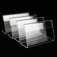 thumbnail image 4 of Ruibeauty 25Pcs Acrylic L-shaped Price Tag Display Holder Rack Label Stands Tool,2.4x1.6inch, 4 of 4