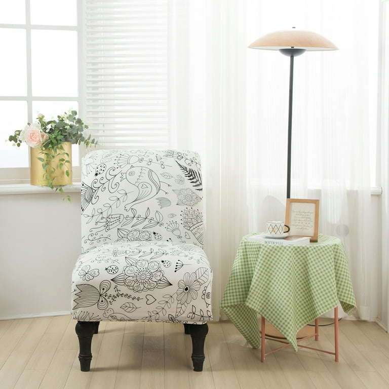 Slipper chair cover new arrivals