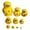 B, variant on wznxdo Clearance Sale Lovely Animal Yellow Duck Russian Nesting Dolls Cute Matryoshka Dolls Set of 10 Pieces Home Decorations