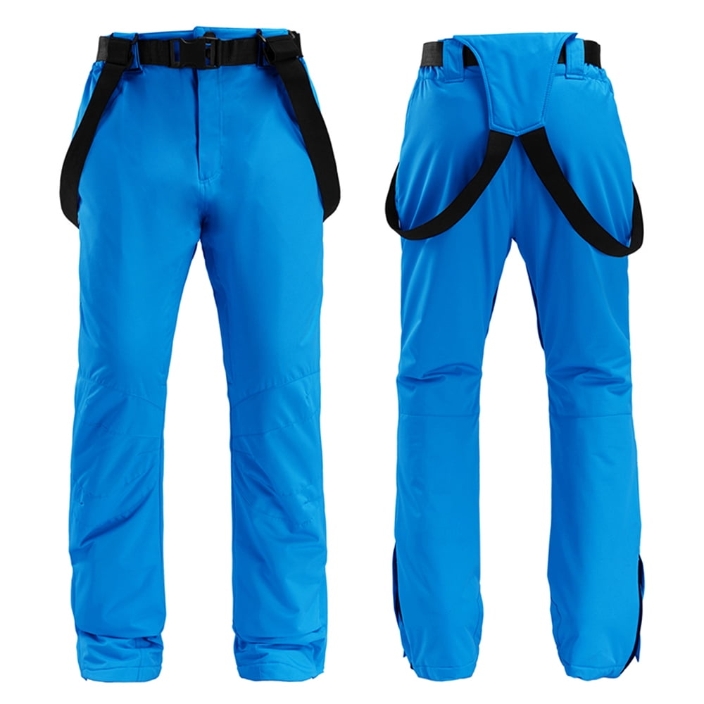 Pantalon De Neige Doublé Pour Femme - Pantalon De Ski Pour Femme Avec Bretelles - Pantalon D'extérieur Avec Bretelles Réglables - Pantalon Softshell Chaud - Coupe-vent - Pantalon De Snowboard