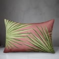 thumbnail image 3 of Creative Products Palm Leaves Pink 14 x 20 Indoor / Outdoor Pillow, 3 of 3