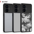 thumbnail image 6 of [Compatible With realme gt neo5 se , Translucent Matte Back Slim Shockproof Phone Cover (Camo Black), 6 of 7