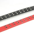 thumbnail image 3 of Dog Collar with Rivets Adjustable Buckle PU Leather Chic Collars for Medium Large Dogs, 3 of 8