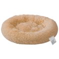 thumbnail image 1 of Pet Soft Plush Round Bed Dogs Cats Warm Comfortable Washable Cushion Bed, 1 of 7