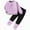 R599-Light Purple, variant on NOLDARES Toddler Kid Girl 2 Piece Winter Clothes CartoonPrint Long Sleeve Soft Sweatshirt and Pants Outfits Clothing(Pink,4-5 Y)
