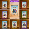 thumbnail image 3 of British Shorthair Celebrates Rainbow Pride Month LGBT LGBTQ+ Acrylic Plaque with Wood Photo Frame Box Cat Lover Kitten Owner Gifts Light Box - 01003, 3 of 5
