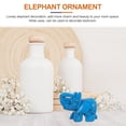 thumbnail image 3 of Elephant Crystal Sculpture Statue Healing Gemstone Figurine Craft Ornament, 3 of 8