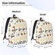 thumbnail image 2 of Fotbe Funny Chicken Mochila de Lona con Estampado, Mochila Duradera, Mochila Versátil de Alta Calidad, Mochila Compacta Vintage-Medium, 2 of 5