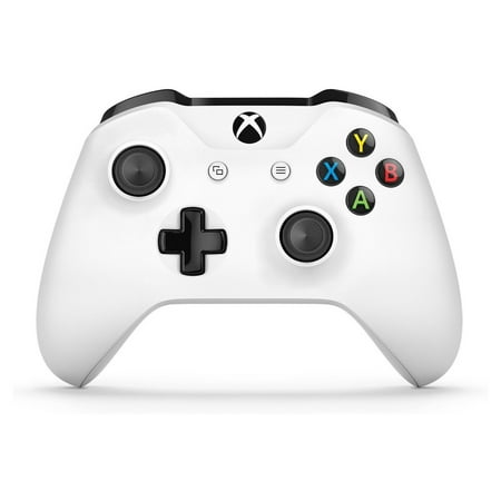 Microsoft Xbox One Wireless Controller, White, (Best Wired Xbox One Controller)