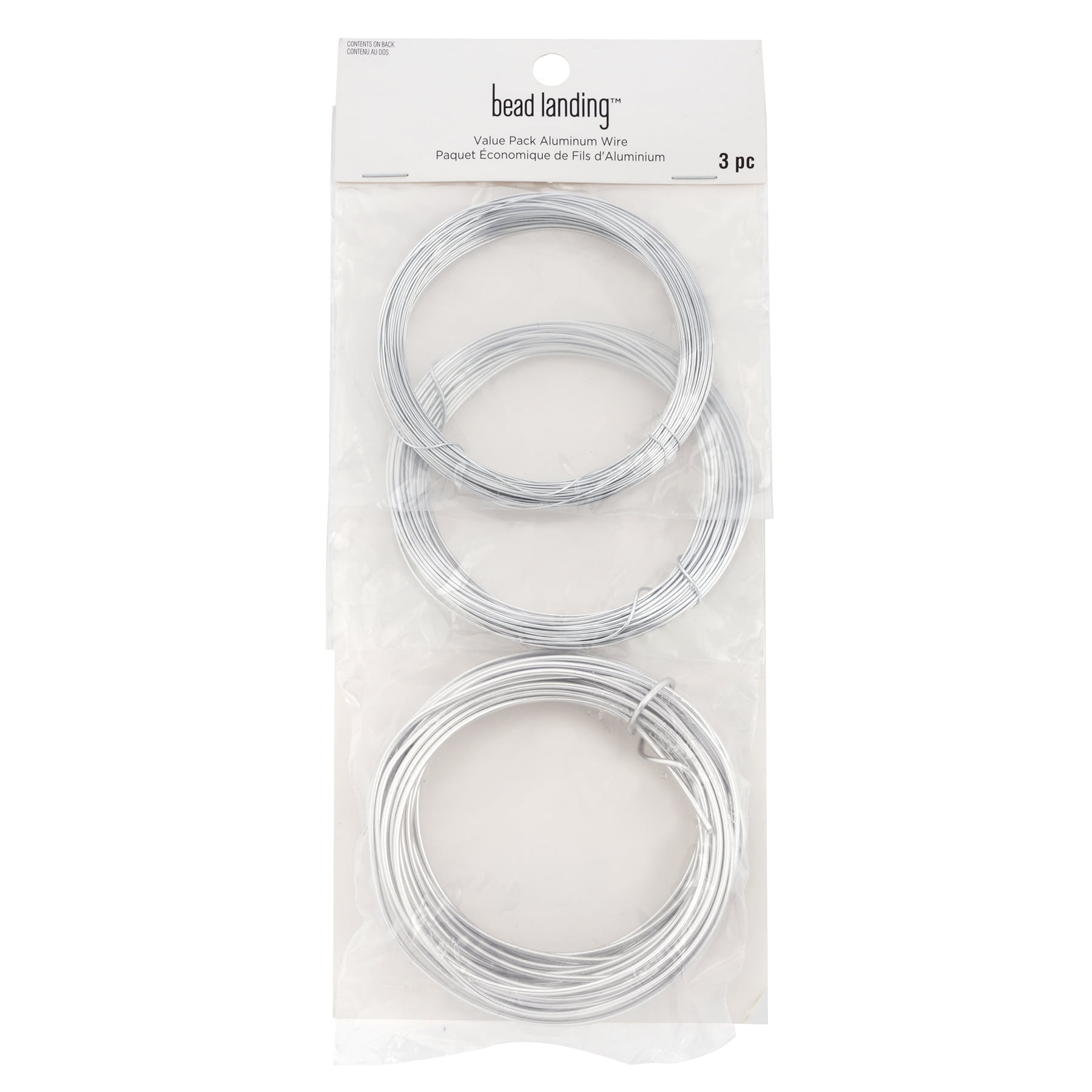 Aluminum Wire Value Pack by Bead Landing – Assorted Sizes for DIY Jewelry-Making Projects - 12 Pack