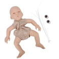 thumbnail image 3 of Piezas de muñeca renacida sin terminar, muñeca renacida de simulación sin pintar, muñeca renacida DIY, molde de muñeca renacida, artesanía excepcional, 3 of 8