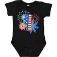 thumbnail image 3 of Inktastic First Birthday- Fourth of July Fireworks Boys or Girls Baby Bodysuit, 3 of 5