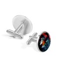 thumbnail image 3 of Wolf Men's Stainless Steel Cufflink Set for Dress Shirts, Made of Stainless Steel, Ideal for Formal Events and Business Meetings, 3 of 6
