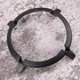 thumbnail image 4 of 1 soporte para wok de hierro negro, soporte para wok para quemadores, hornillas a gas, cocinas, suministros de cocina, color negro, 4 of 5