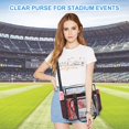 thumbnail image 3 of Bolsa transparente Busuw para eventos en estadios, 30 x 30 x 15 cm (negra), 3 of 6