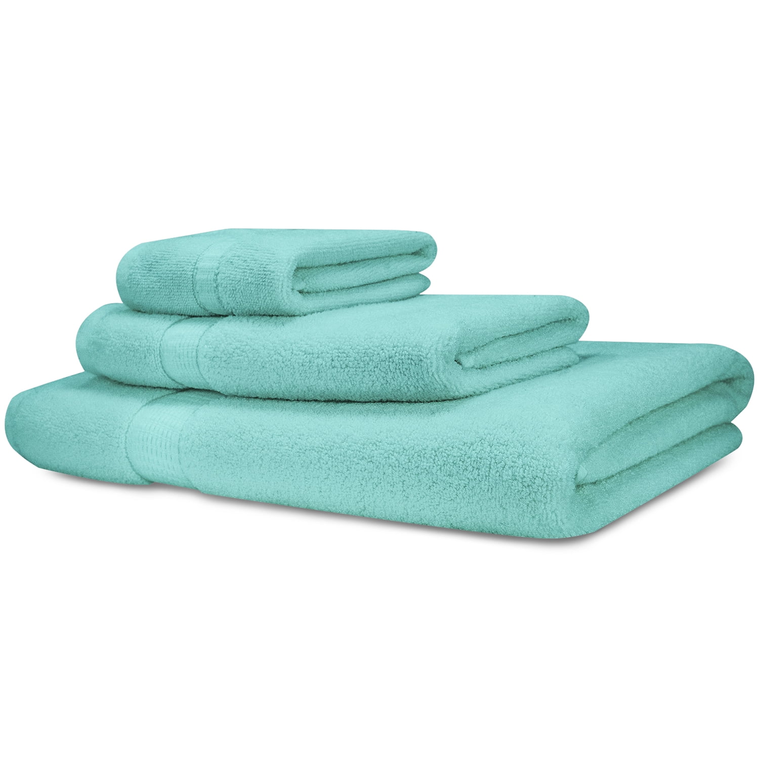 3pcs Soft Cotton Towel Set Luxury Look Face Hand Towel Gym Bath Towels Bathroom