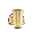 thumbnail image 4 of Ninety Union KENSY Buckle Slide Wedge, Gold, 6, 4 of 5