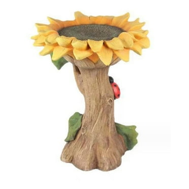 ICERUN Bird Bath,Multi Functional Usage Scenarios Bird Bath for Outside,Anti Japanese Sunshine Bird Baths for Outdoors