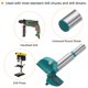 thumbnail image 5 of Uxcell 2 Piezas Broca Forstner 1-3/4" (45mm) Broca de Carburo para Madera Abridor de Agujeros para Bisagras Mango Redondo, 5 of 7