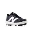 thumbnail image 3 of Zapatillas de béisbol New Balance 4040 V7 para niños pequeños, color negro y blanco, 3 of 5