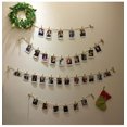thumbnail image 4 of 50 minipinzas de madera para ropa, pequeños clips de madera para manualidades de 1 pulgada con cordel de yute para pared de fotos y manualidades., 4 of 5