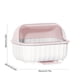 thumbnail image 3 of Organizador de Vajilla Ajustable para Cocina Estante para Platos y Cuencos, Rosa MNFD, 3 of 7