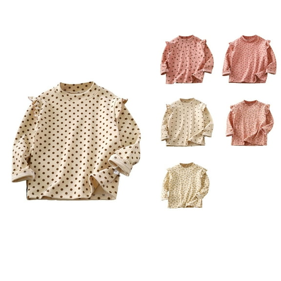 Antinious Toddler Girls Hoodies Tops,Casual Long Sleeve Sweatshirt for Boys Girls,Fashion Girl' Casual Long Sleeve T Round Neck Printing ,Beige,140