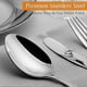 thumbnail image 4 of Cutlery Set, 20-Piece Stainless Steel Flatware Set, Knife and Fork Sets Tableware Silverwa, 4 of 5