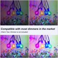 thumbnail image 4 of Luces en Cadena GOOTHY 7.6 m G40 Multicolor Impermeables 120V, 4 of 9