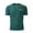 Green, variant on Mens T-Shirt Casual Summer Trendy Shirts Crewneck Short Sleeve Tees with Pocket