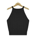 thumbnail image 7 of Lindreshi Camisole Tops for Women 2024 Women's Casual Fashion Solid Color Knitting Camisole Round-Neck Tank Tops, 7 of 7