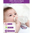 thumbnail image 3 of Sippy Cup Nipples for NUK Active Sippy Cup and Learner Cup,Variable Flow, Silicone Replacement Nipple,6+ Months,6 Count, 3 of 9