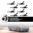 thumbnail image 1 of 8PCS Injecteur de Carburant 12668393 Compatible avec Cadillac Escalade 2015-2018 Compatible avec Camaro 16-18, 1 of 15