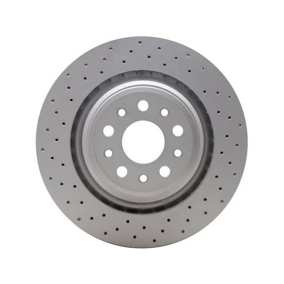 Rear Brake Rotor - Compatible with 2014 - 2016 Maserati Ghibli 2015